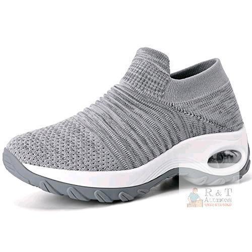 New Size 6.5 Women's STQ Slip on Walking Shoes Breathable Non Slip Work Shoes Comfortable Orthopedic Sneakers with Arch Support