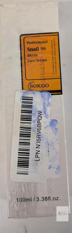NEW SOKGO Snail 96 Mucin Face Serum 100ml | Hunan Shimei | Made in China | Anti-Aging Hydration