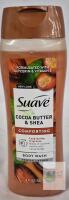 Suave Cocoa Butter & Shea Body Wash, Comforting, 18 fl oz, Gentle Lather, Long Lasting Fragrance Volume little lower than on bottle