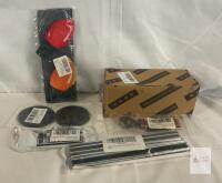 new Universal Car Accessories Lot &ndash; Vent Trim, Shark Fin Cover, Keychain, Coasters, Reflectors, Decal