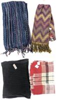 3 New + 1 Scarves : Northern Reflections, Ardene, Minicci, Picabo Black