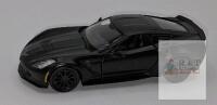 Chevrolet Corvette Grand Sport 1:32 Die-Cast Model Car, RMZ City Black, Opening Doors, 5039