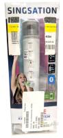 SINGSTATION Deluxe 5-In-One Bluetooth Karaoke System and Wireless Speaker, Works With All Karaoke Phone Apps, Tested for power.