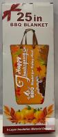 25in BBQ Blanket for Resting Meat Turkey, Holiday Thanksgiving & Christmas, 5-Layer Insulation