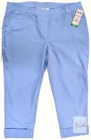 New Size 18W Women's ALIA So Slim Girlfriend Crop Pull-On Pants