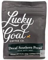 New Lucky Goat Decaf Southern Pecan Ground Flavored Coffee, 340g