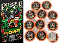 [bb 04/2026] New Bones Coffee : Jamaican Me Crazy Small Batch Medium Roast Ground Coffee K-Cups