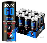 [bb 04/20/2027] New Jocko Nitro Pop GO Energy Drinks, 12 Pack, 355ml ea