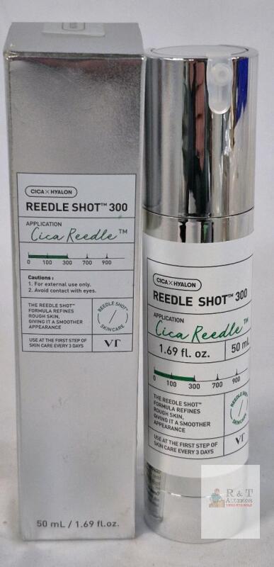 VT Reedle Shot 300 Cica Serum, 50 mL, Exfoliating Booster, Exp 10-2027, Made in Korea