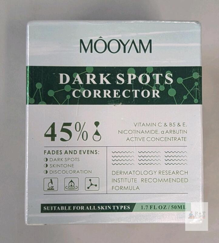 Mooyam Dark Spots Corrector 1.7 fl oz (50ml) - Vitamin C, B5, E, Niacinamide, Alpha Arbutin, All Skin Types