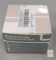Medical-Grade Hydrocolloid Roll WHC216R, 2in x 16ft, Sterile, High Absorption, Cuttable