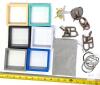 New RICHOOSE | 6-Pack Brain Teaser Metail Puzzle for Teens, Adults and Seniors, Assembly and Disentanglement Puzzles, IQ Logic Test Disentanglement Puzzles, Level 1 to 6, with 6 Clear Display Gift Cases & Storage Bag - 2