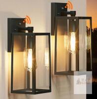 New - Dusk to Dawn Outdoor Light Fixtures Wall Mount, Sensor Porch Lights, Anti-Rust Exterior Wall Sconce Lighting Lamp, Waterproof Wall Lantern for Doorway, Garage, 2-Pack