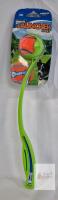 Chuckit! Launcher Sport 14S Dog Ball Thrower 14" Green Handle Includes Medium Ball Slobber-Free