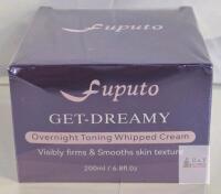 Fuputo Get-Dreamy Overnight Toning Whipped Cream, 200ml, New Sealed, Batch X004REB3QV