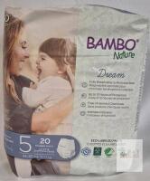 Bambo Nature Dream Size 5 Training Pants, 24&ndash;37 lbs, 20 Count, Eco-Labeled, 12-Hour Protection