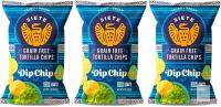 3 New Bags SIETE Grain Free Tortilla Chips | Gluten Free Chips | Paleo & Vegan Snacks | Non GMO | Dip Chip, 142g ea - BB 05/13/2026