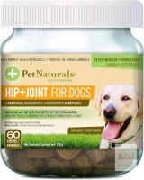 New Pet Naturals, Hip+Joint for Dogs, Joint Health Supplement, Natural Duck Flavor, 60 Bite-Sized Chews, EXP 08/2027