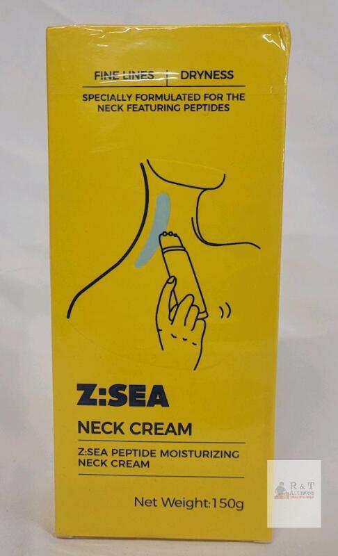 Z:SEA Peptide Moisturizing Neck Cream 150g &ndash; Peptides, Collagen, Sealed, Exp 2025-09-11