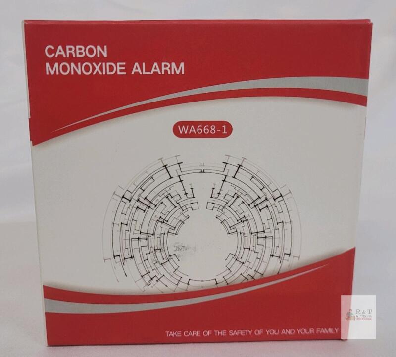 WA668-1 Carbon Monoxide Alarm, 3V Battery, 150PPM, LCD Display, GB15322.2-2019, CE/UL, China