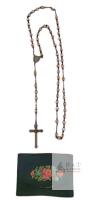 Vintage Sterling Silver Catholic Rosary w/Beads