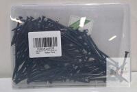 Cimaton Hardware 2" Steel Nails for Brick/Drywall, Black Finish, 50&ndash;150 Pieces