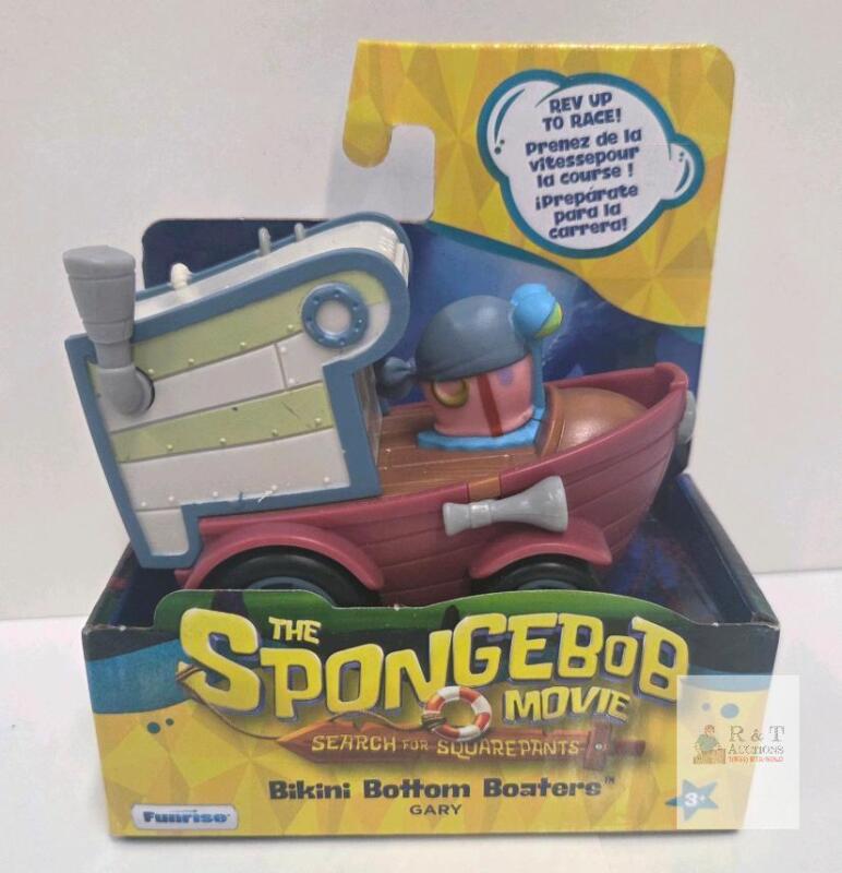 SpongeBob SquarePants Bikini Bottom Boaters Gary Pull-Back Toy Vehicle, Funrise, In Box