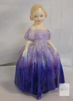 Royal Doulton &ldquo;Marie&rdquo; HN 1370 Bone China Figurine, 4.5" Tall, England, Leslie Harradine Design