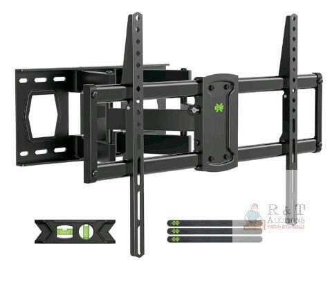 USX MOUNT Full Motion TV Wall Mount 37&ndash;86" TVs, 120 lbs, Swivel Tilt, VESA 600x400, Level, X0040ENHQ7