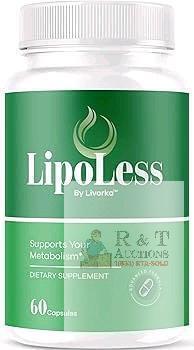 NEW LipoLess Advanced Supplement, 60 Capsules