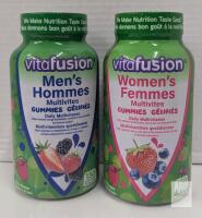 Vitafusion Men&rsquo;s & Women&rsquo;s Multivitamin Gummies, 150 Count Each, Factory Sealed, Exp 09/26&ndash;10/26