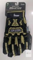 NEW Watson Gloves 010BK Extreme Impact Protection Work Gloves, Large, D3O, Touchscreen, Recycled