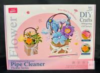 Blessmoe Pipe Cleaner Flower Series DIY Craft Kit, 14+, Complete Set, Barcode 6920935811121