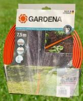 New GARDENA Germany 7,5m 2-in-1 Sprinkler Hose, Frost Proof