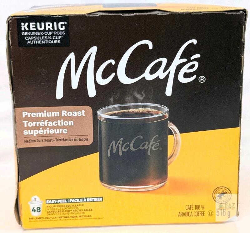[bb 05/12/2026] New 48-Pack McCafe Premium Roast Coffee Keurig K-Cup Pods