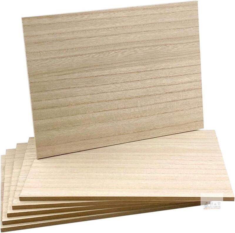 New 10-Pack 12" &times; 6" MDF Wood Boards For DIY & Crafting