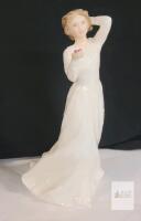 Royal Doulton " With Love " Figurine , HN 3393 . Measures 6" tall . No chips or cracks