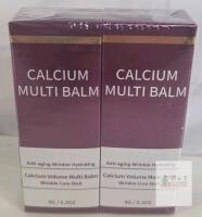 2 NEW Calcium Multi Balm, Anti-Aging Wrinkle Core Stick, 9g, Exp 2028/08/27, Sealed, DZ6135 5H2803