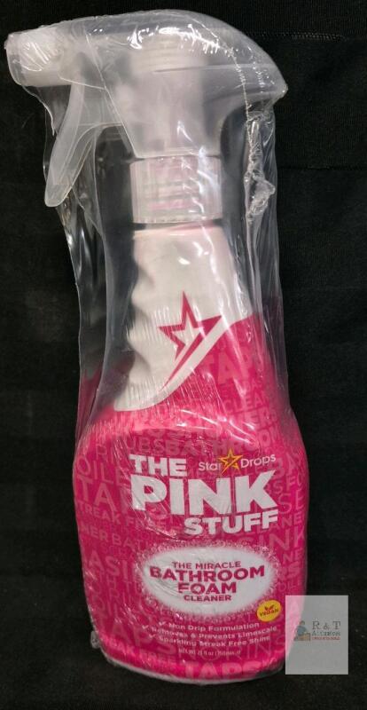 NEW Stardrops The Pink Stuff Miracle Bathroom Foam Cleaner 25 fl oz (750 ml) Vegan Non-Drip