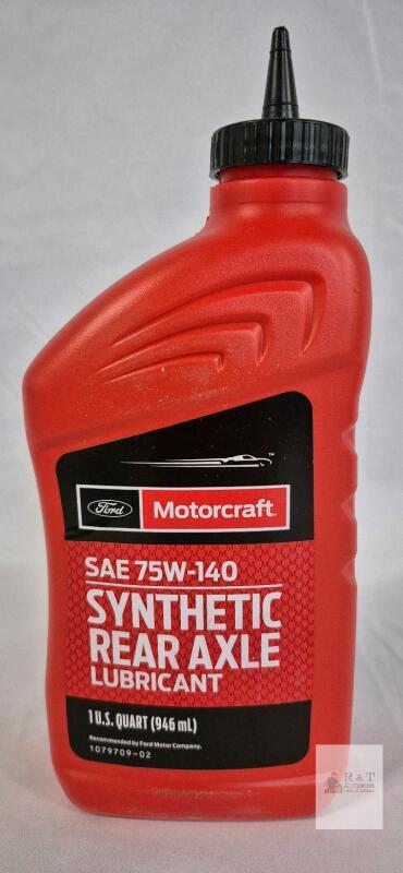 NEW Motorcraft SAE 75W-140 Synthetic Rear Axle Lubricant 1 Quart API GL-5, Ford Spec WSL-M2C192-A