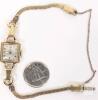 Possibly Antique Helbros Swiss Diamond Ladies Watch, 1/20 12K GF Gold-Filled Case, Diamonds Tested - 3