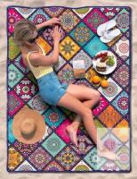 New Waterproof Picnic Blanket Foldable & Portable 60"x80"