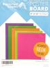 New 50-Pack Blue Summit Supplies Double Neon Poster Board, 9 x 12 Inch Small Size, For Classroom Use, School Projects, or Craft Projects, Bulk Poster Board - 2