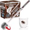New Horsepower Unicorn, AS-SEEN-ON-TV, Motorized Toilet Brush, Powerful Spinning Action, 360 Degree Cleaning Power, Flexible Silicone Bristles, Eliminate Stains & Residue, No Scrubbing, Rechargeable