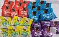NEW Skinny Dipped Almond Snacks Variety 28 Mini Packs &ndash; 0.46 oz Each, 4 Flavors, 60 Calories per Pack