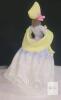 Royal Doulton " Clare " Figurine . Measures 7 &frac34;" tall . No chips or cracks - 3