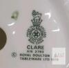 Royal Doulton " Clare " Figurine . Measures 7 &frac34;" tall . No chips or cracks - 4