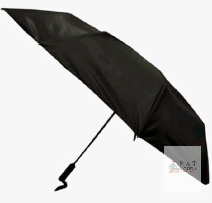 New - AFR Premium UPF 50+ Large Canopy Umbrella, Windproof 60-Rib Frame, Fiberglass and Iron Frame