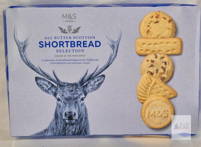 NEW M&S All Butter Scottish Shortbread Selection, 450g, 5 Varieties, Expiry August 2026