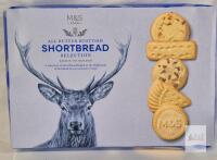 NEW M&S All Butter Scottish Shortbread Selection, 450g, 5 Varieties, Expiry August 2026